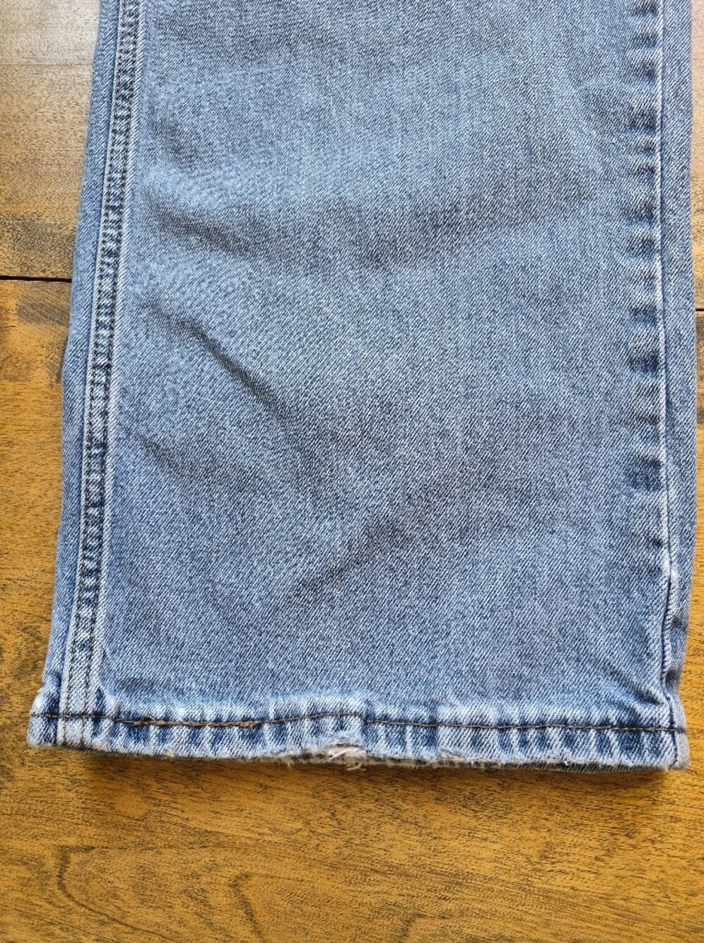 Levi's Jeans Mens 40x28 Signature Gold Relaxed Straight Stretch Denim Light Wash